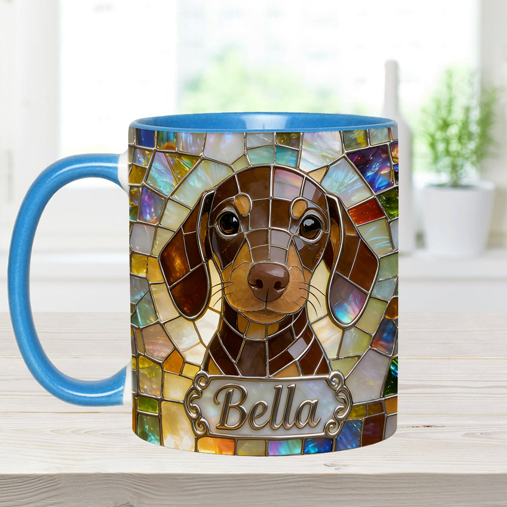Love Dogs - Personalized Dog Accent Mug & Coaster