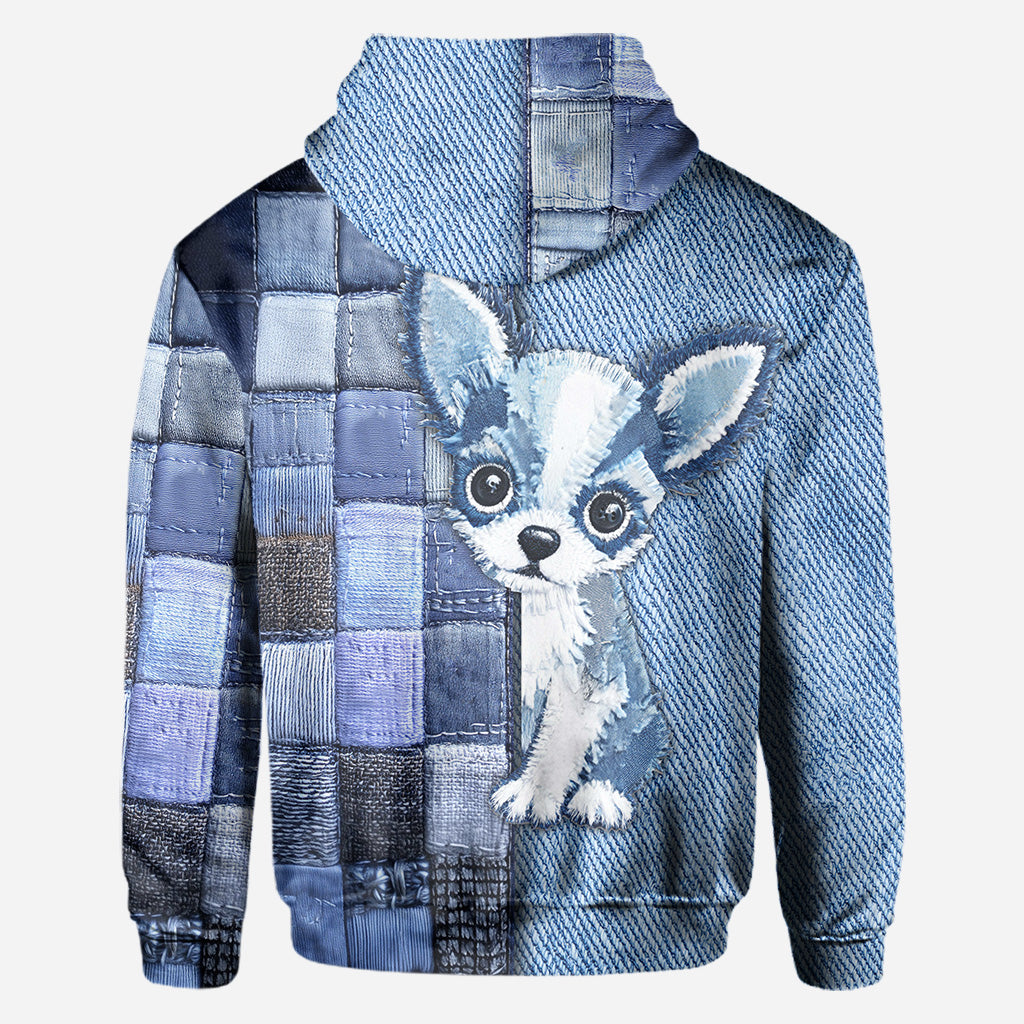 Liebe Chihuahua - Personalisiertes T-Shirt mit Hundemotiv