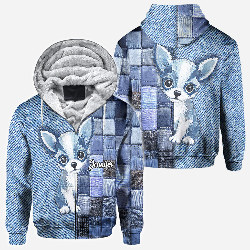 Liebe Chihuahua - Personalisiertes T-Shirt mit Hundemotiv