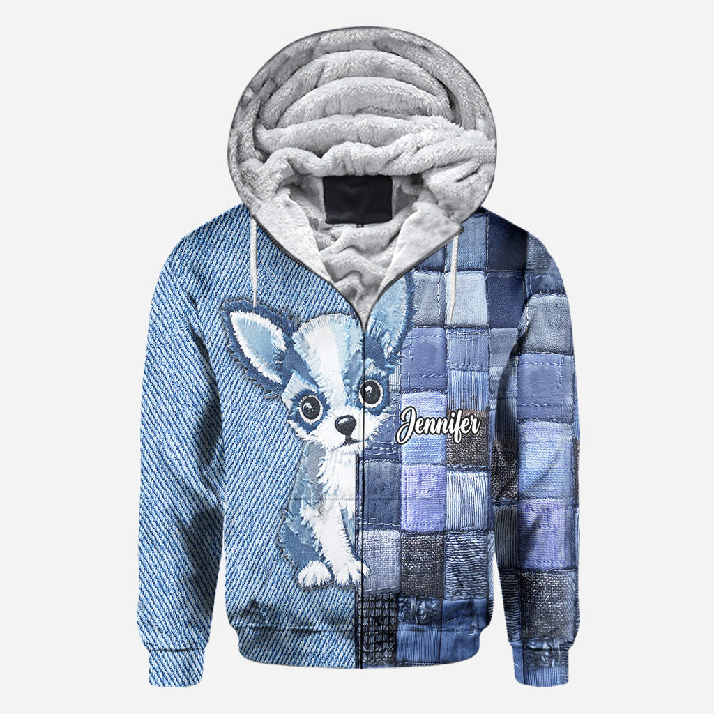 Liebe Chihuahua - Personalisiertes T-Shirt mit Hundemotiv