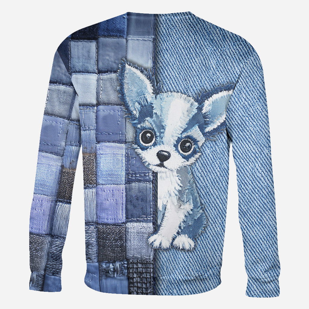 Liebe Chihuahua - Personalisiertes T-Shirt mit Hundemotiv