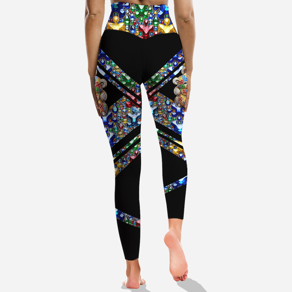 Mama Bear Autism Awareness Hoodie and Leggings