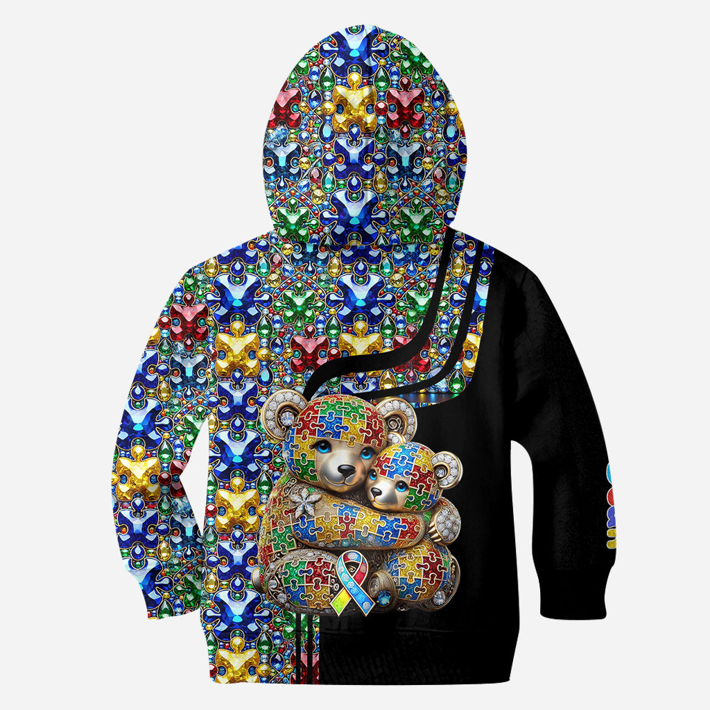 Mama Bear Autism Awareness Hoodie and Leggings
