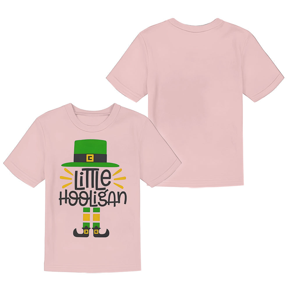 Petit Hooligan - T-shirt et short enfant personnalisés pour la Saint-Patrick