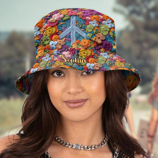 Hippie Soul - Personalized Hippie Bucket Hat