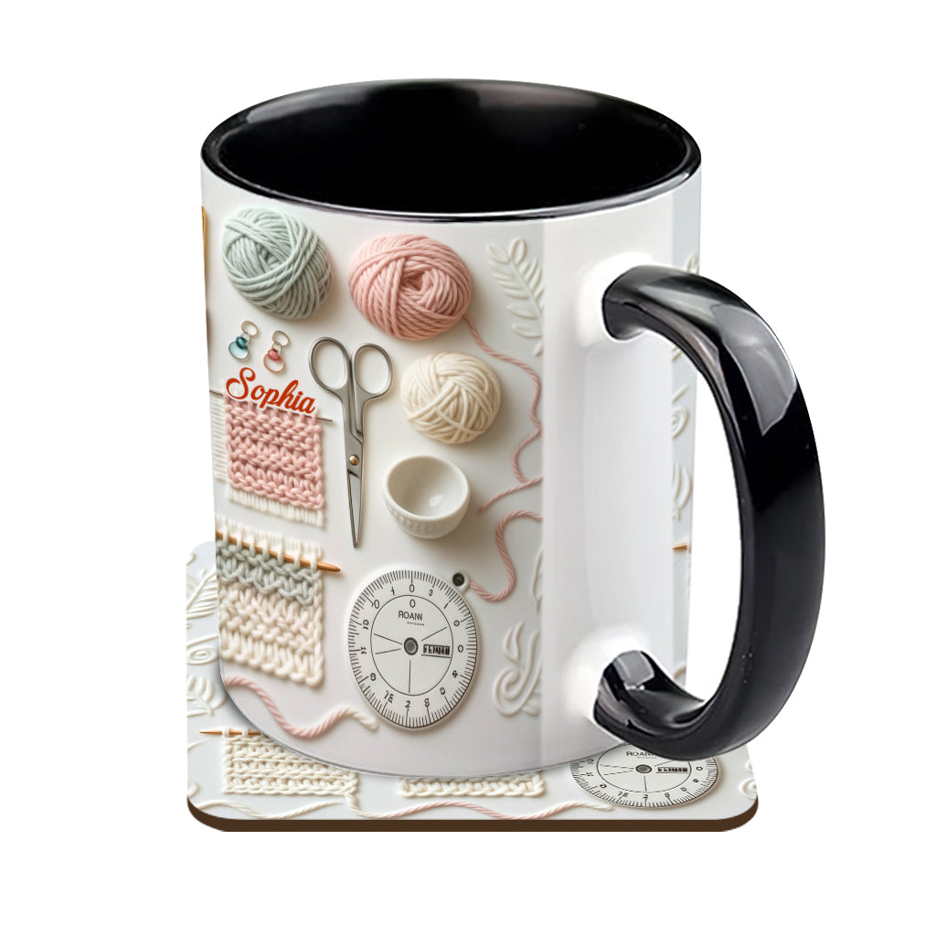 Love Crocheting - Personalized Crocheting Accent Mug