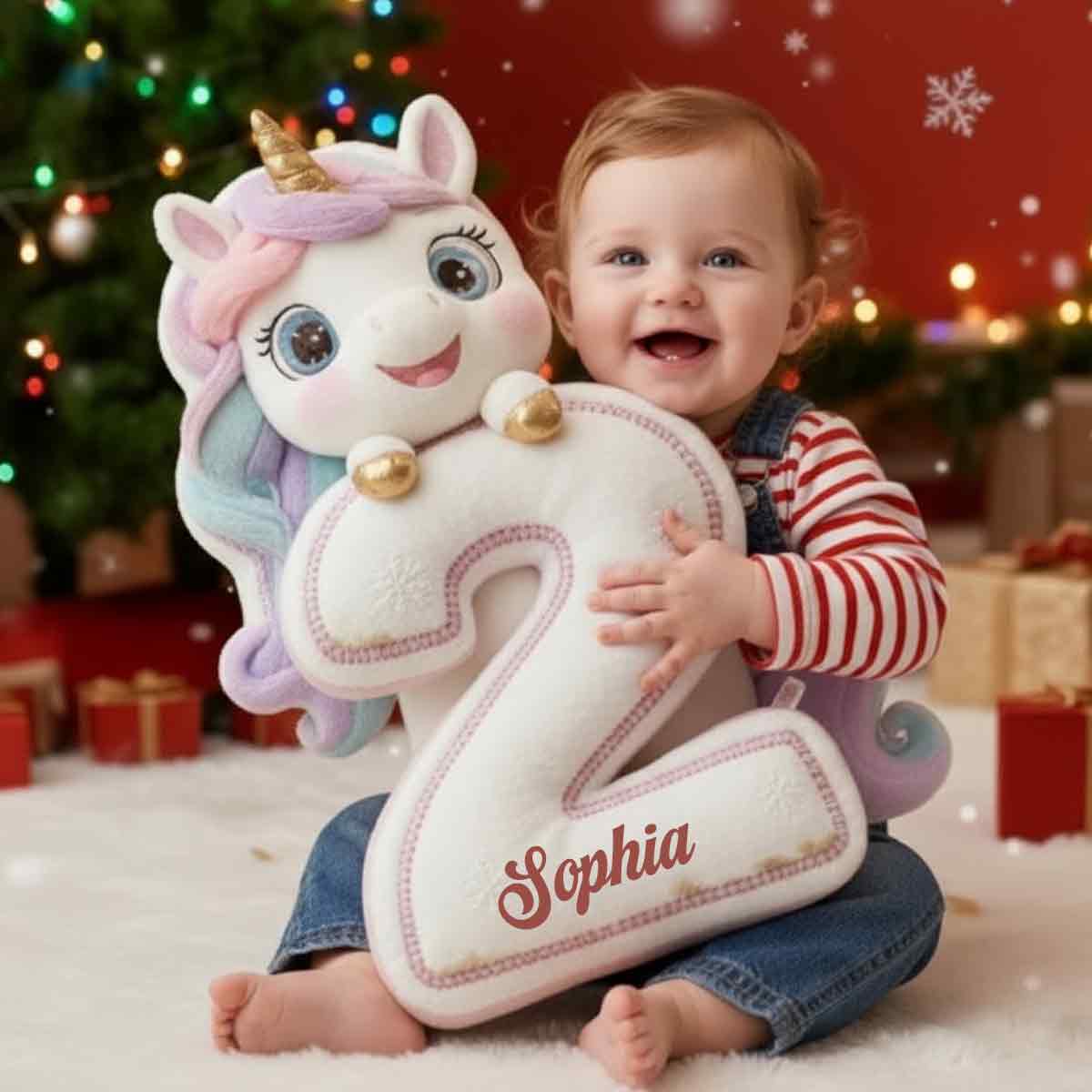 Birthday Gift For Children - Personalized Kid Shaped Pillow