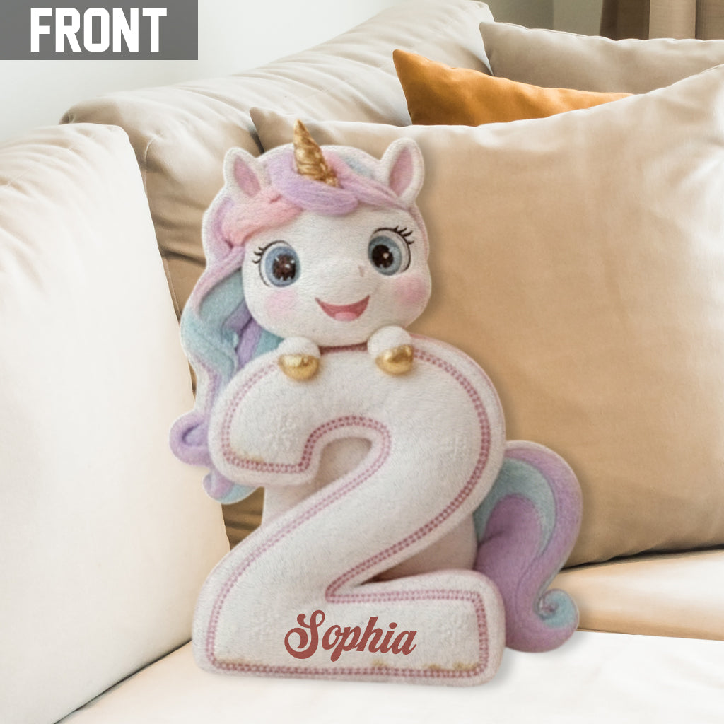 Birthday Gift For Children - Personalized Kid Shaped Pillow