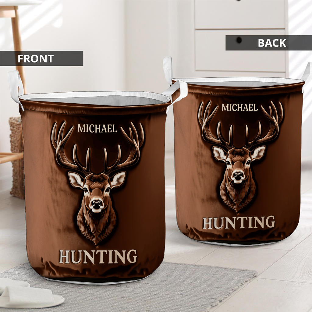 Perfect Gift For Hunting Lovers - Personalized Hunting Storage Basket