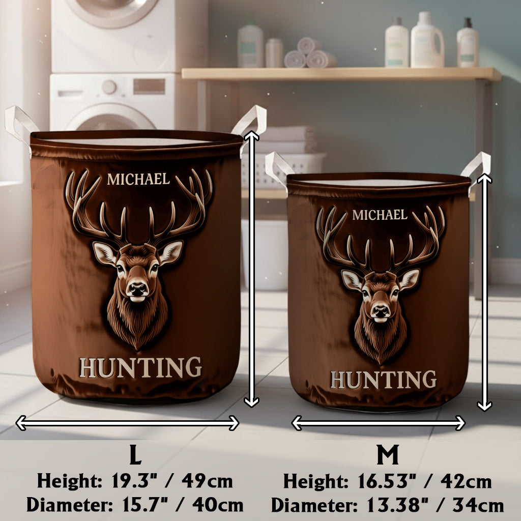 Perfect Gift For Hunting Lovers - Personalized Hunting Storage Basket