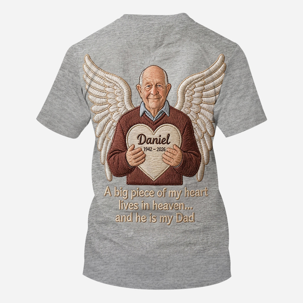 En Mémoire Affectueuse - Chemise Commémorative Personnalisée