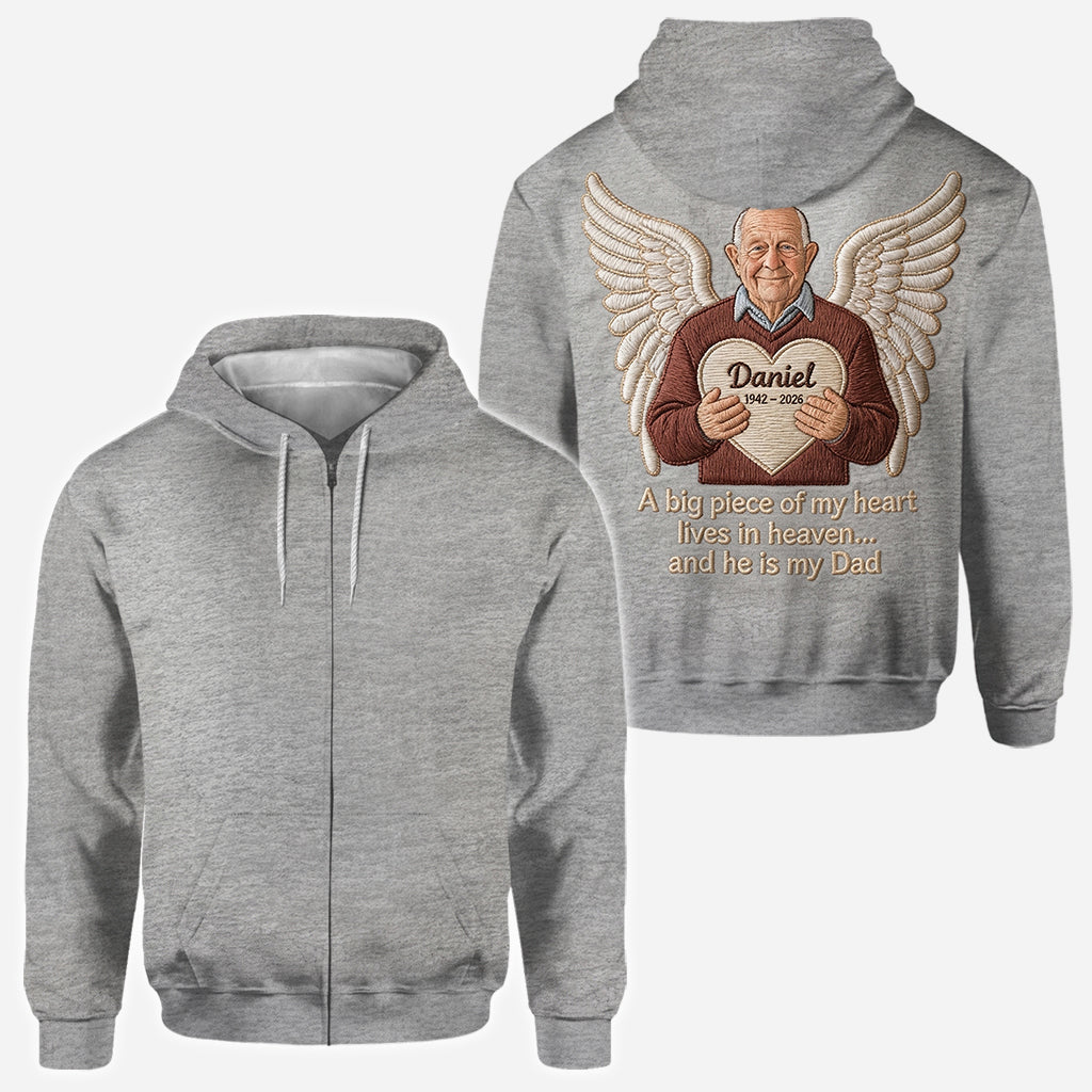 En Mémoire Affectueuse - Chemise Commémorative Personnalisée