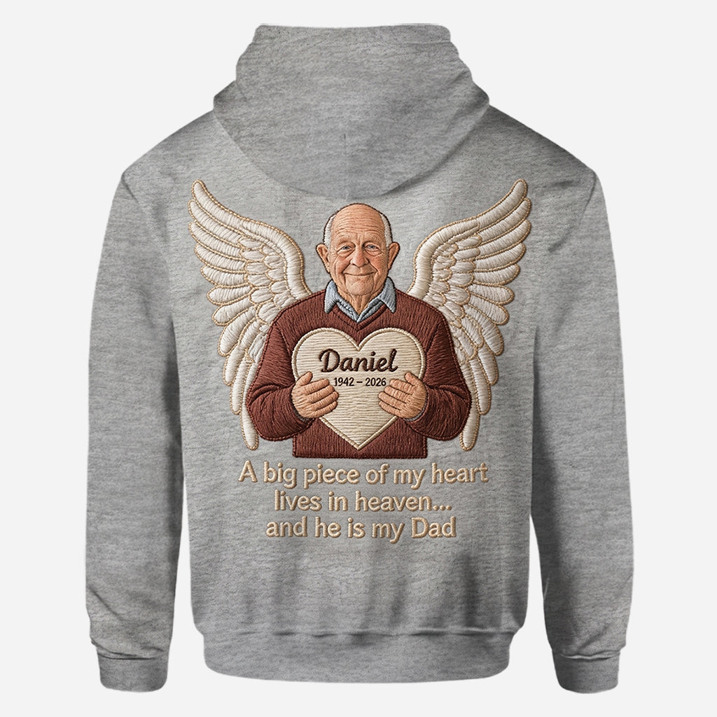 En Mémoire Affectueuse - Chemise Commémorative Personnalisée