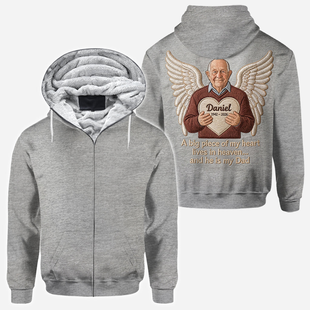 En Mémoire Affectueuse - Chemise Commémorative Personnalisée
