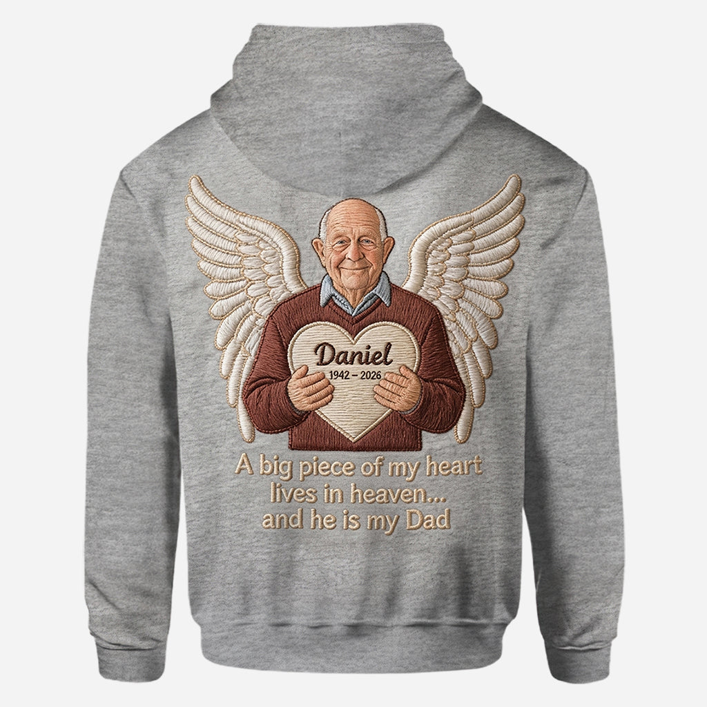En Mémoire Affectueuse - Chemise Commémorative Personnalisée