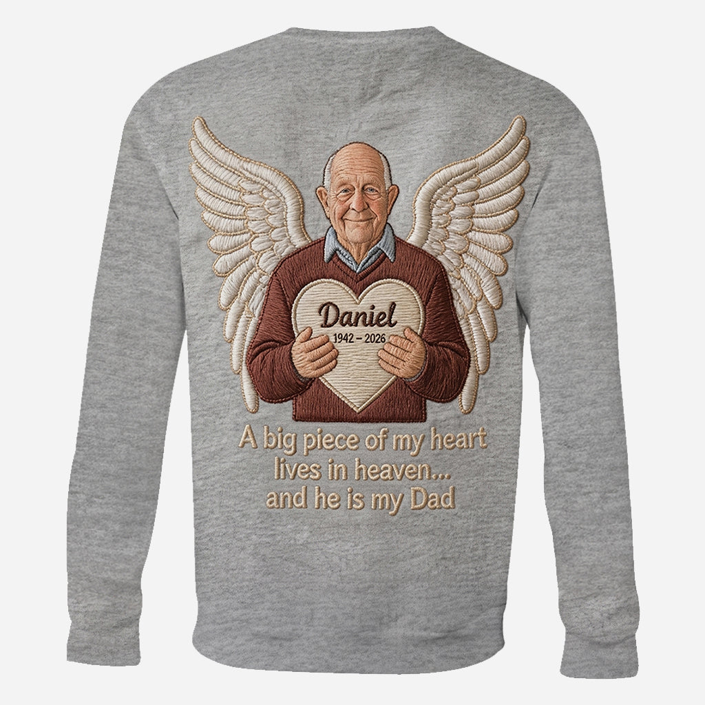 En Mémoire Affectueuse - Chemise Commémorative Personnalisée