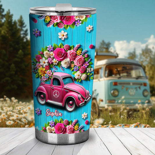 Hippie Soul - Personalized Hippie Tumbler