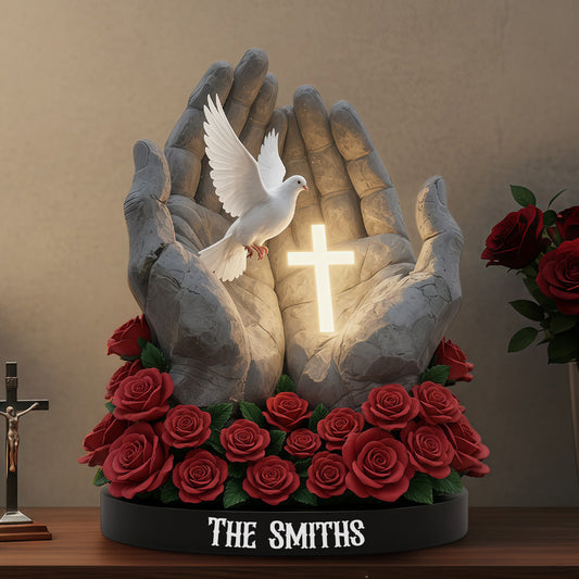 Eternal Faith - Personalized Christian Custom Shaped Acrylic Plaque