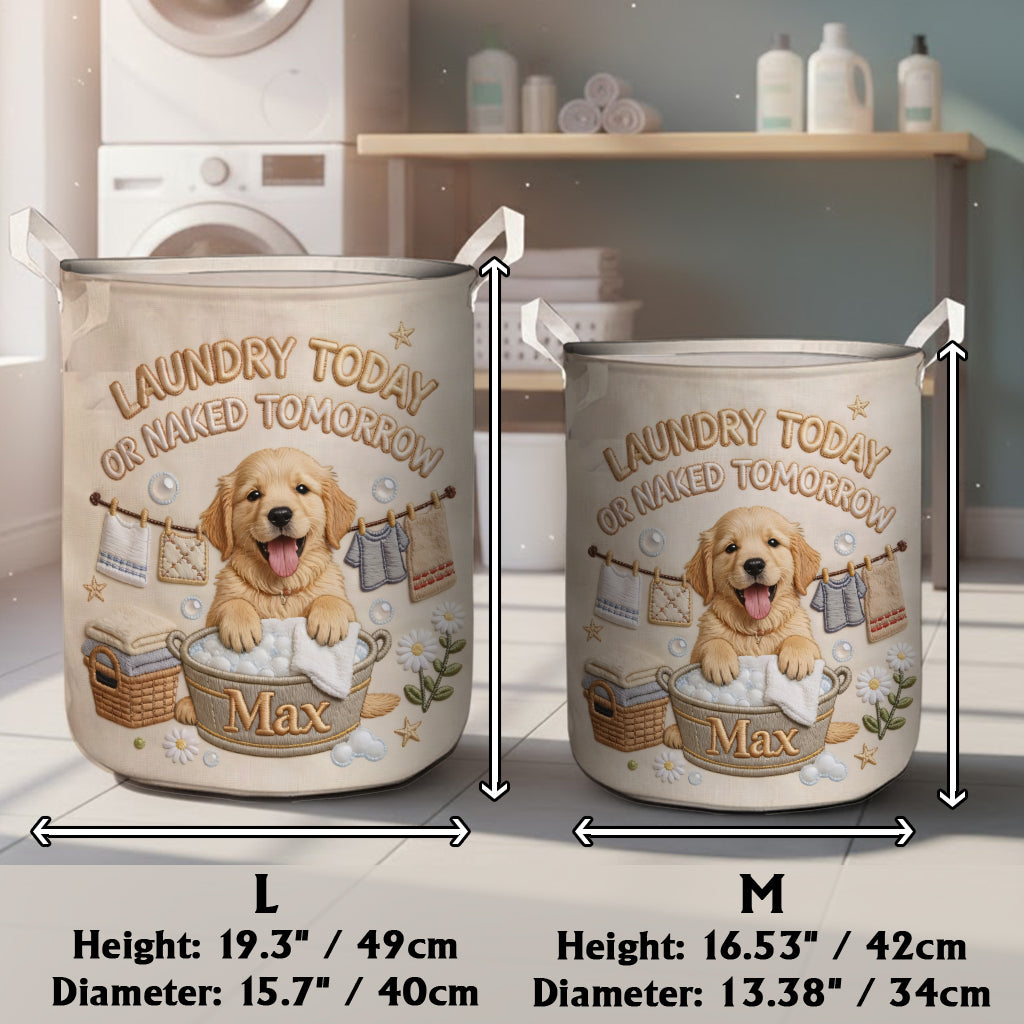 Laundry Basket - Personalized Dog Storage Basket