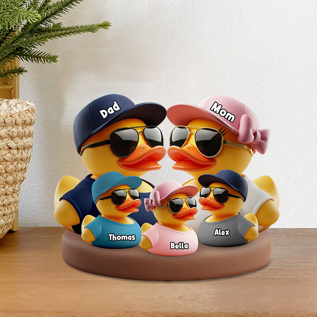 Funny Family - Personalized Family Custom Shaped Acrylic Plaque