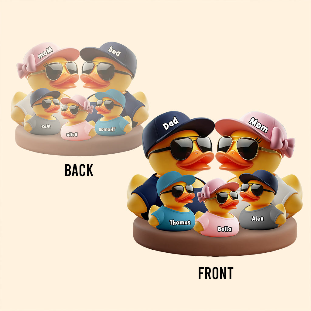 Funny Family - Personalized Family Custom Shaped Acrylic Plaque