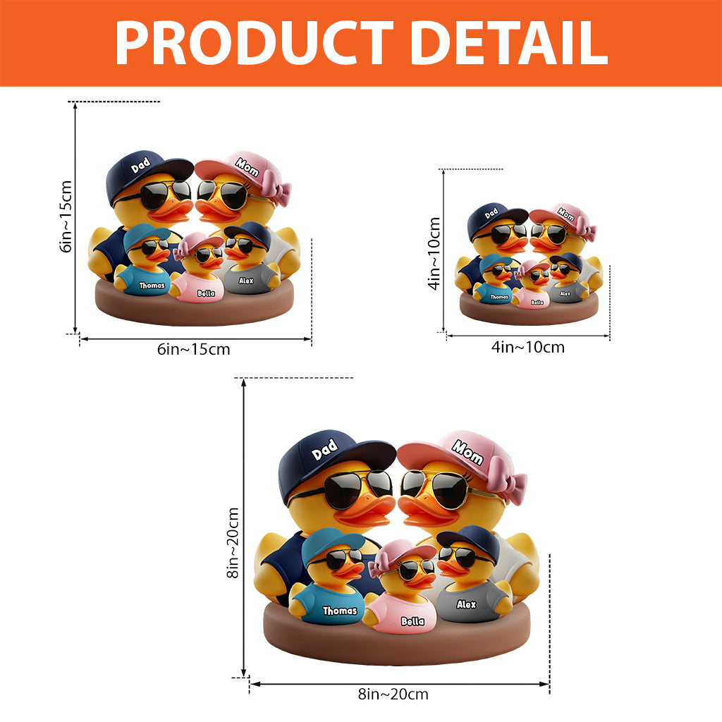 Funny Family - Personalized Family Custom Shaped Acrylic Plaque