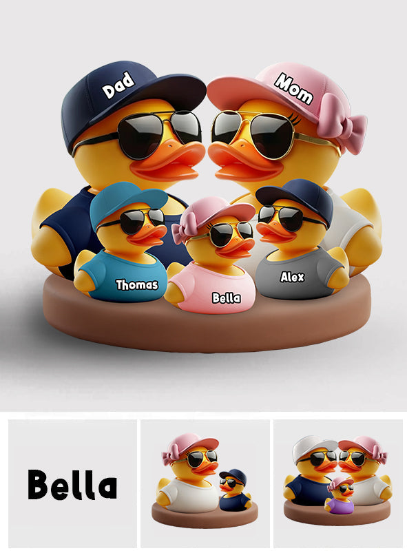 Funny Family - Personalized Family Custom Shaped Acrylic Plaque