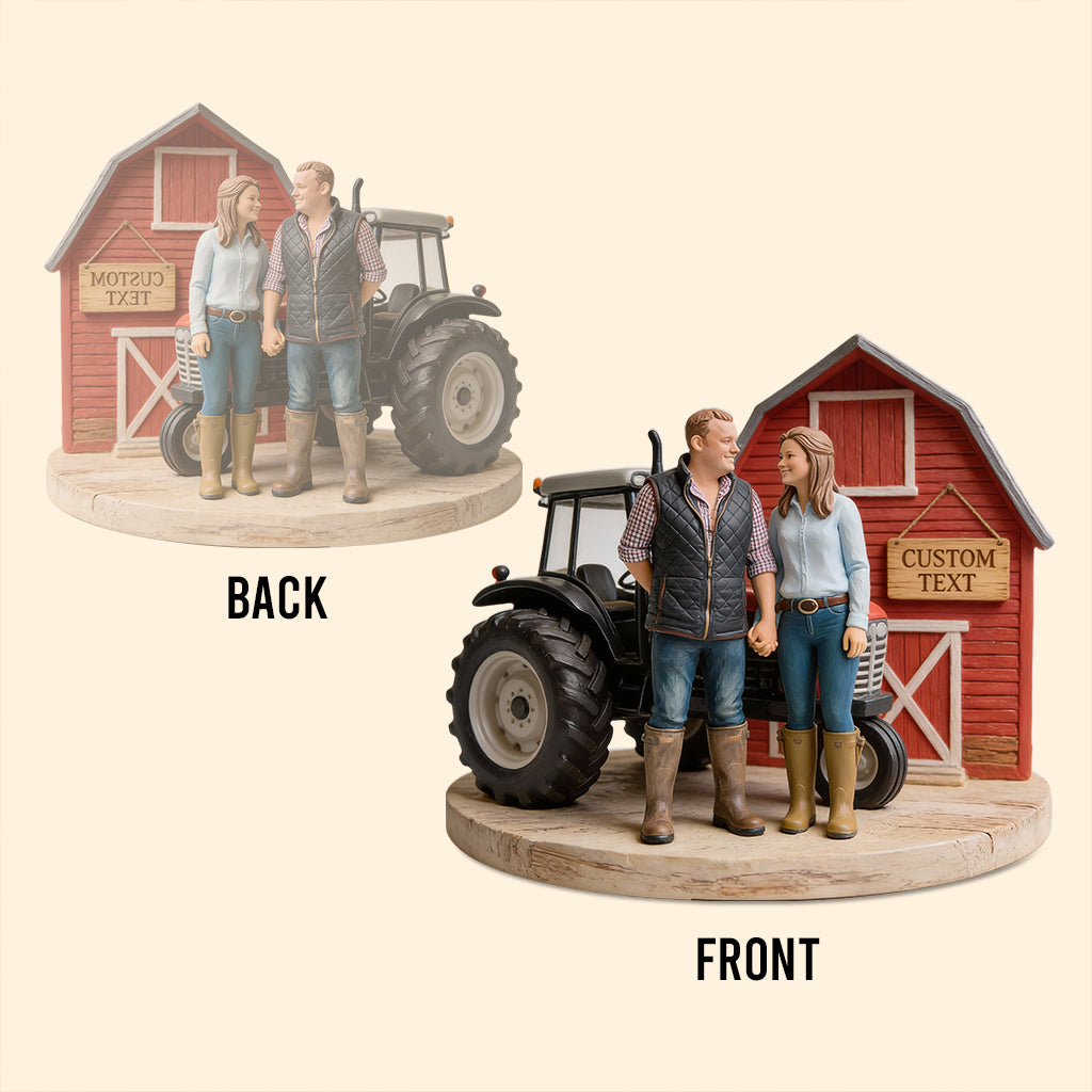Custom From Any Photo - Personalized Farmer Custom Shaped Acrylic Plaque