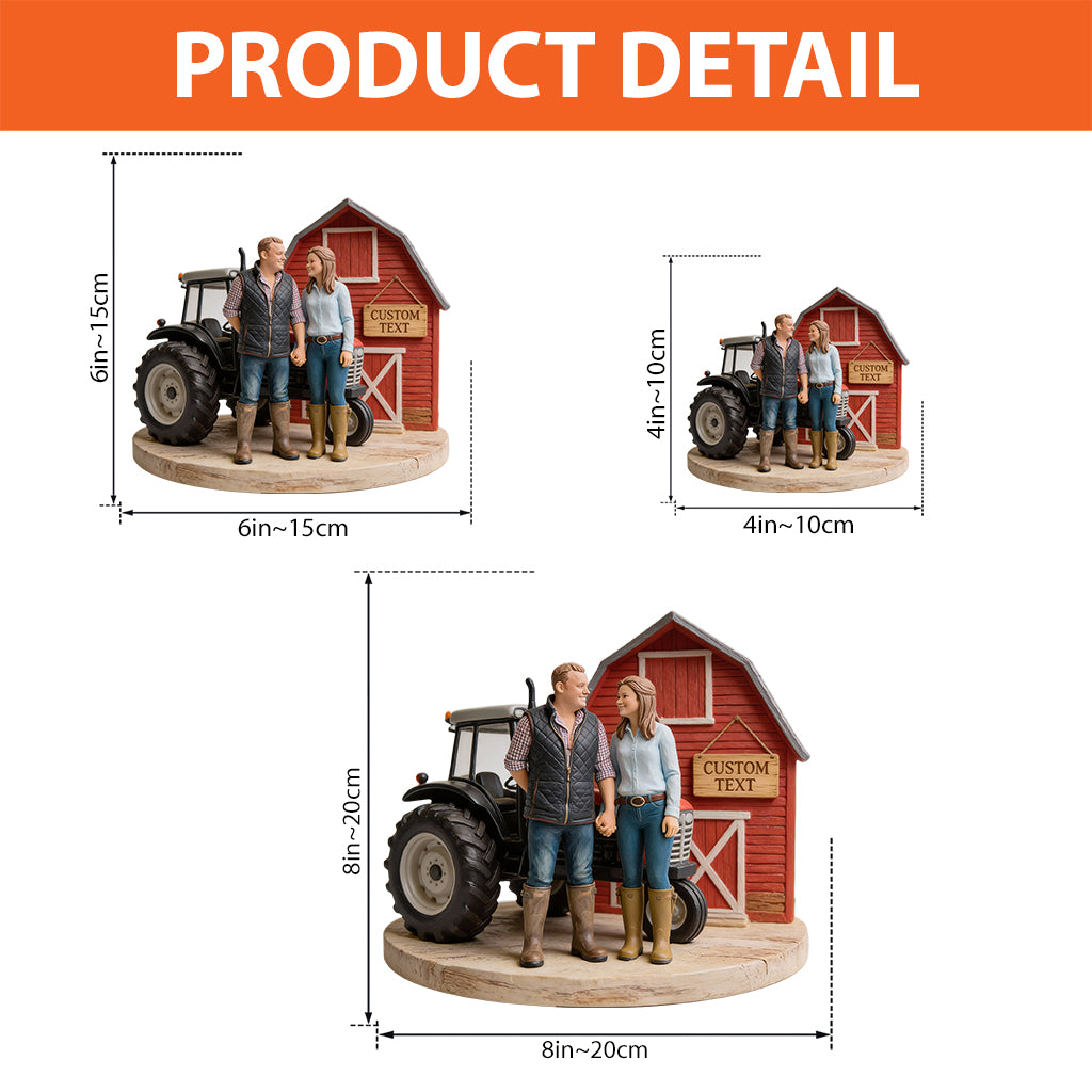 Custom From Any Photo - Personalized Farmer Custom Shaped Acrylic Plaque