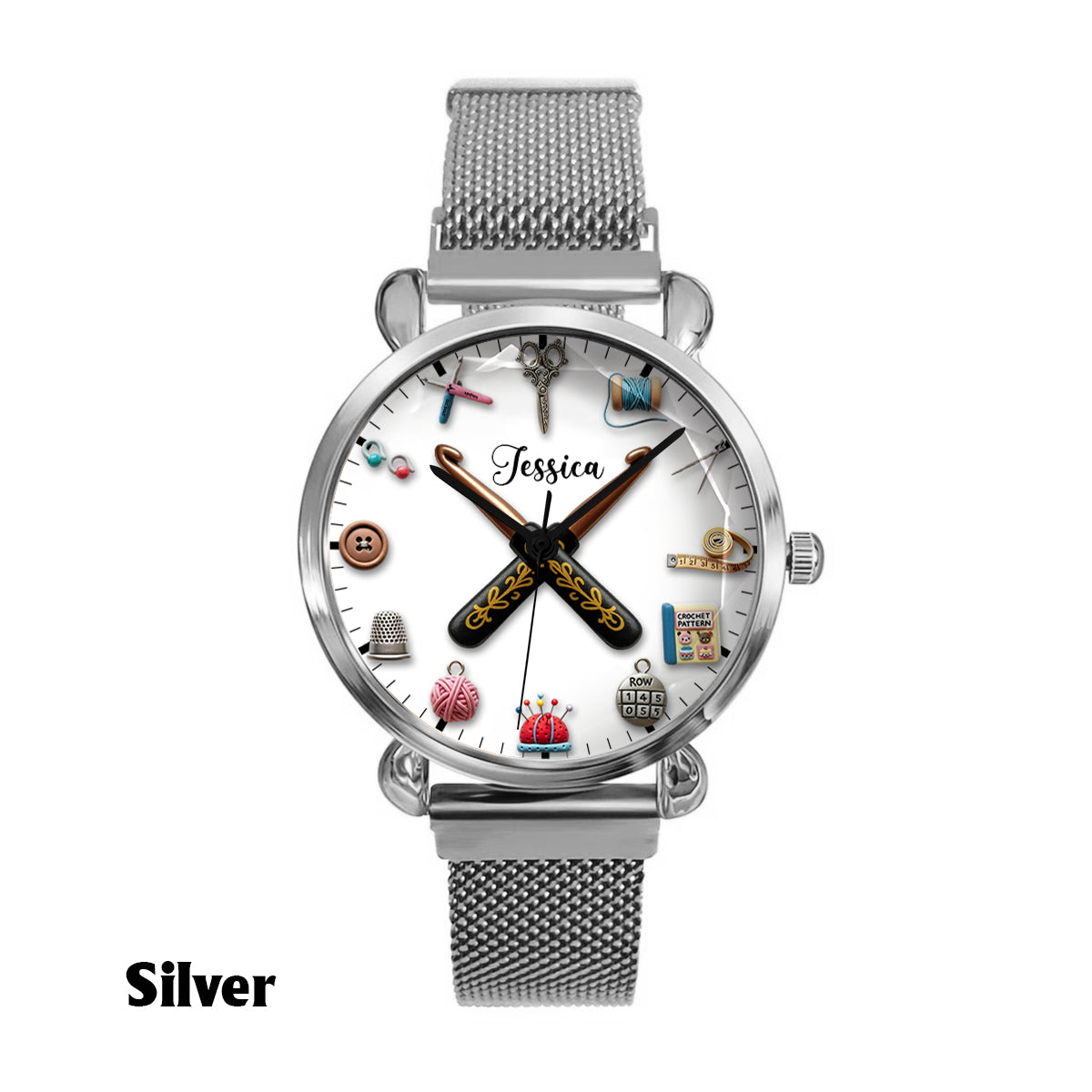 Crochet Time – Personalisierte Häkel-Damenuhr