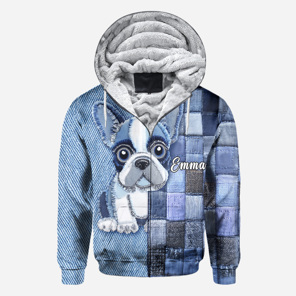 Ich liebe Französische Bulldoggen – Personalisiertes T-Shirt mit Hundemotiv