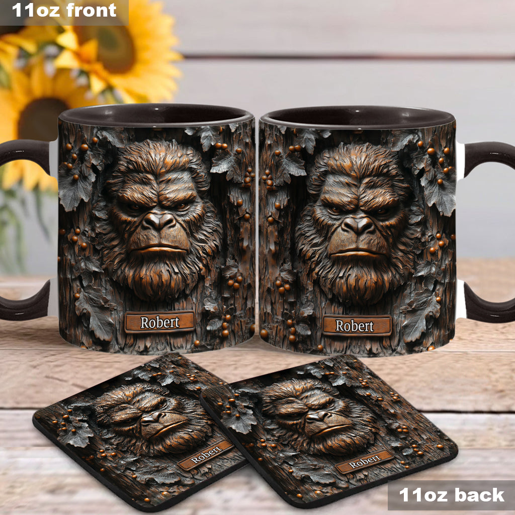 Sasquatch - Personalized Camping Accent Mug