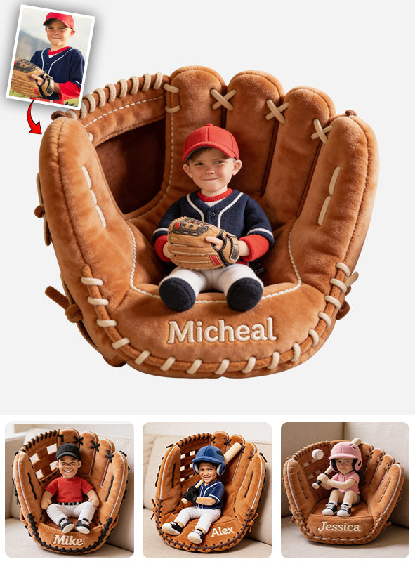 Baseball Lover - Personalized Baseball Premium Faux Fur Pillow