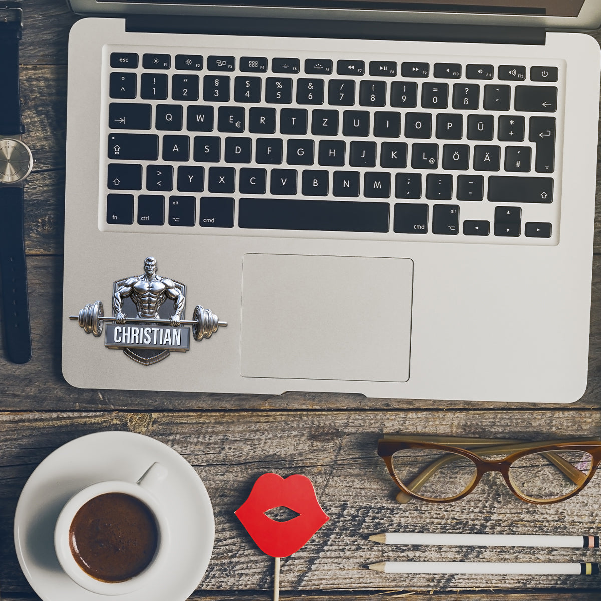 Installing Muscles - Personalized Fitness Magnet