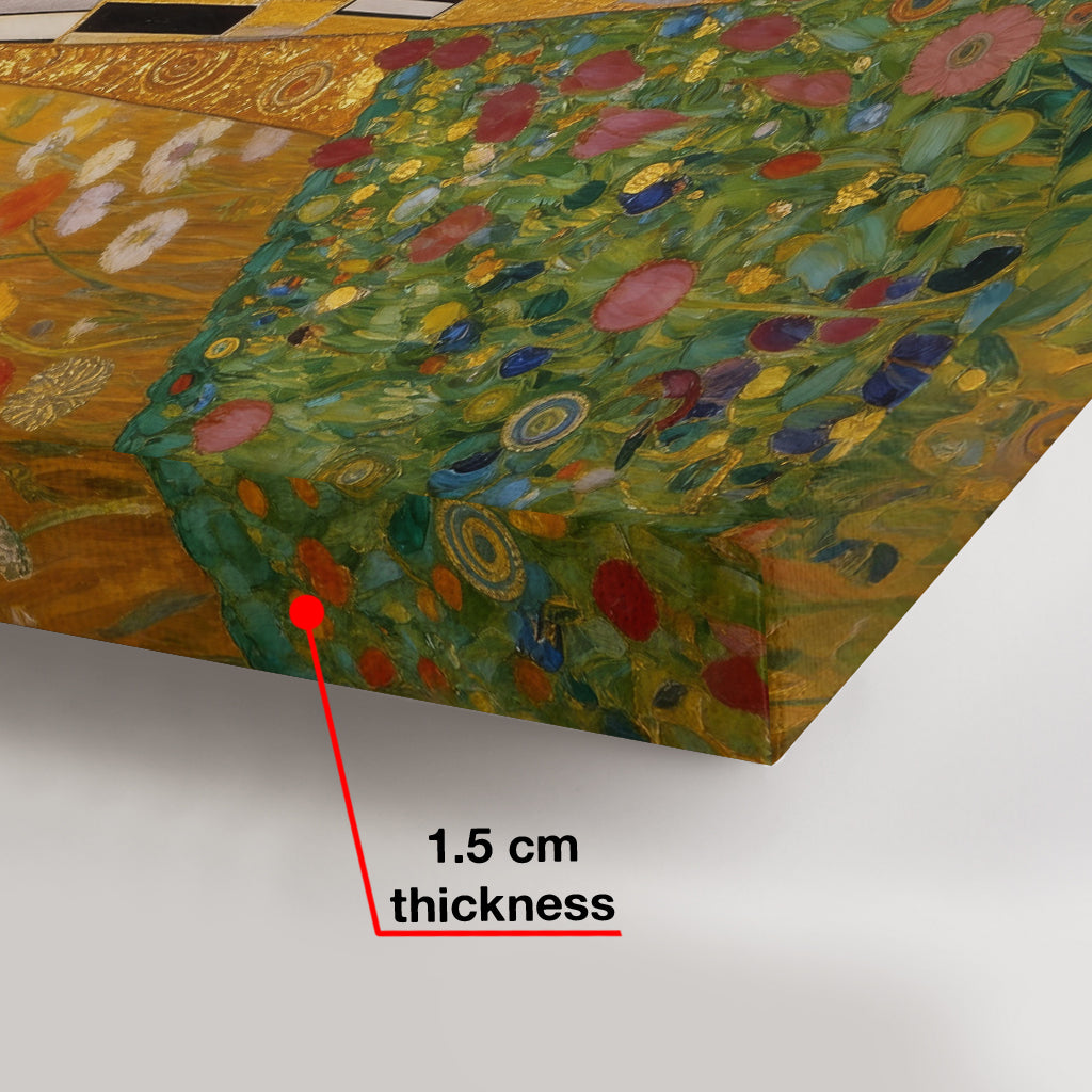 The Kiss - Personalized Couple Canvas And Poster