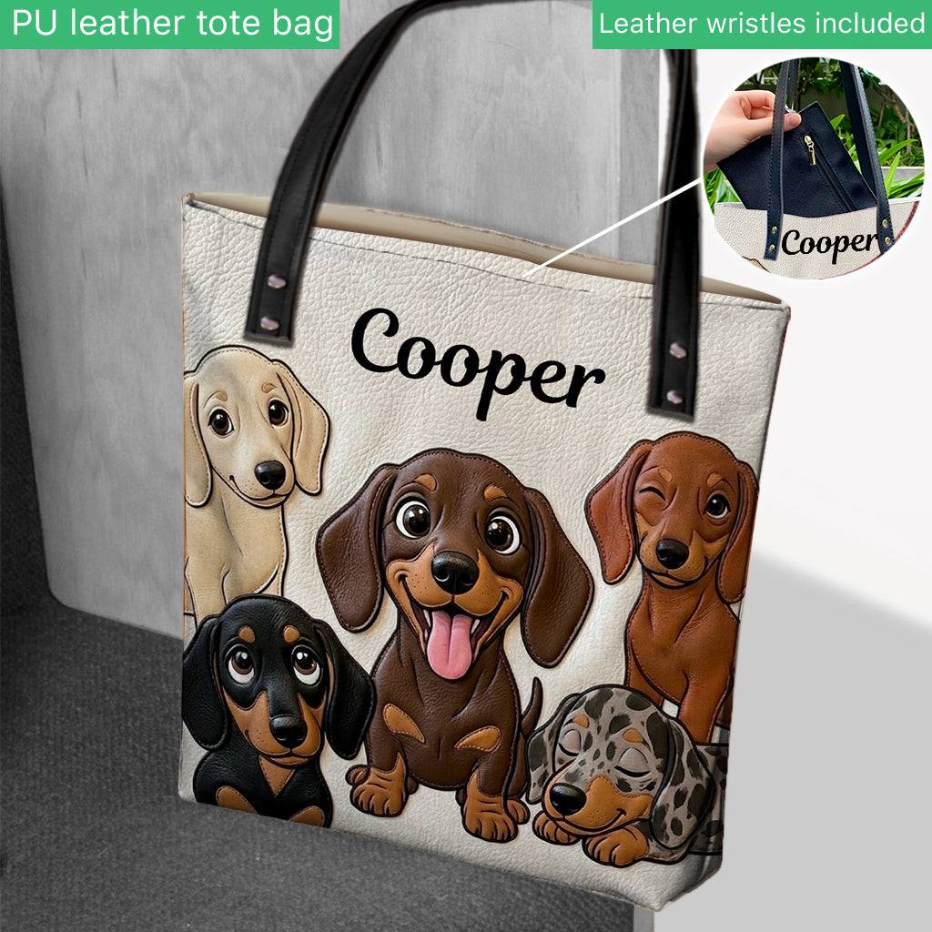 Dackel Liebe - Personalisierte Hundetasche