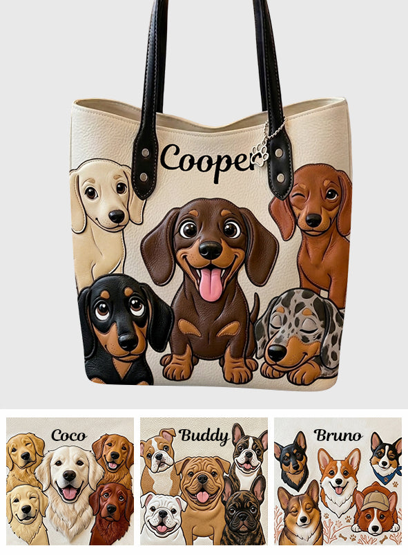 Dackel Liebe - Personalisierte Hundetasche