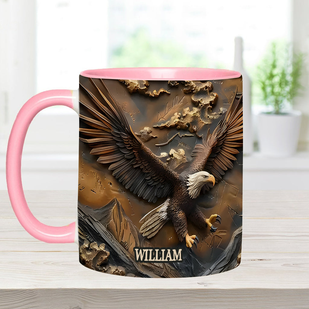 Adler - Personalisierte Tasse mit Weißkopfseeadler-Motiv