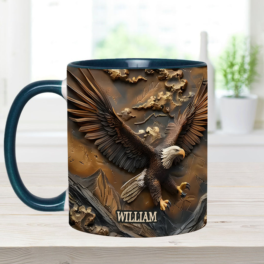 Adler - Personalisierte Tasse mit Weißkopfseeadler-Motiv