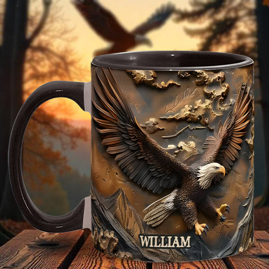 Mug personnalisé Aigle - Aigle à tête blanche