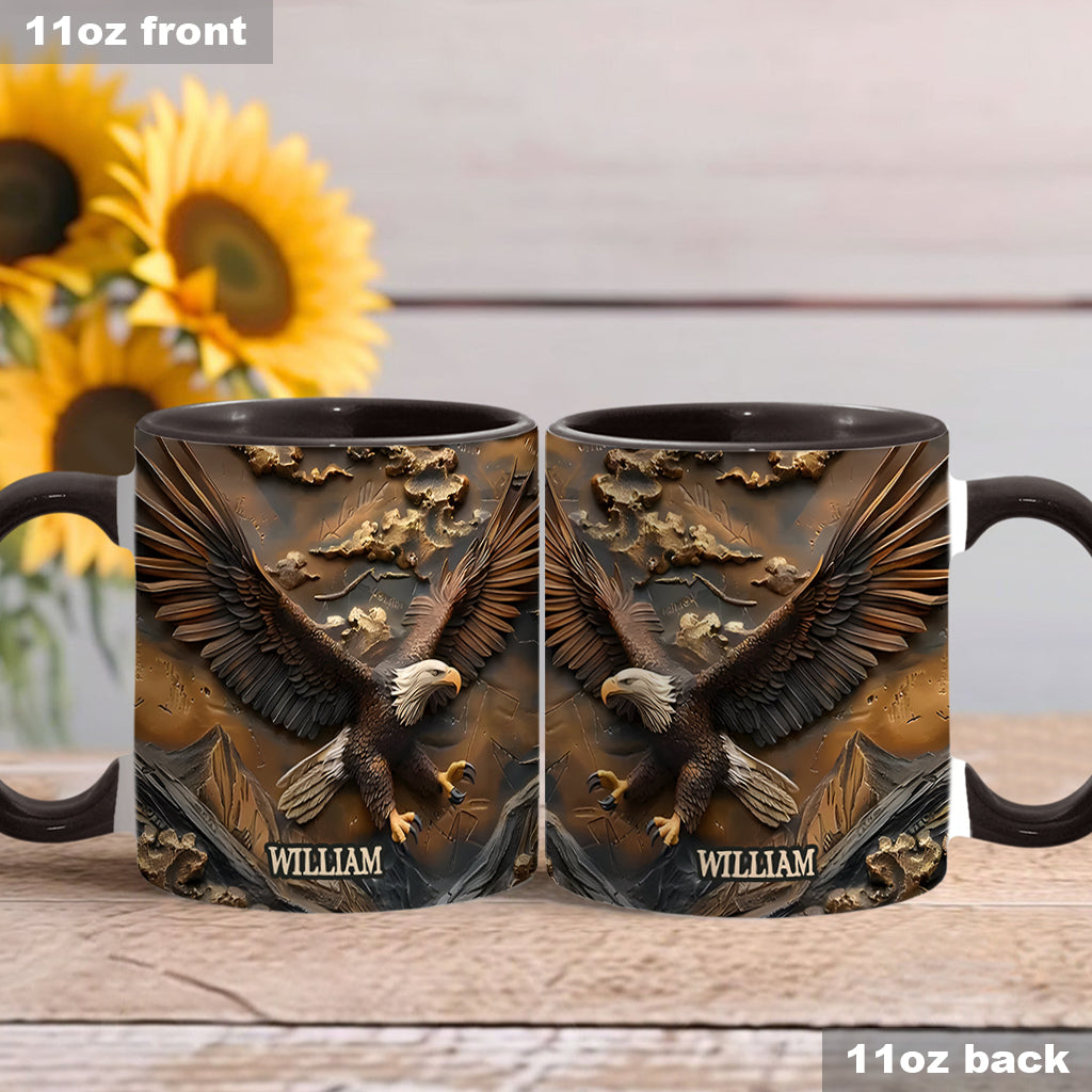 Adler - Personalisierte Tasse mit Weißkopfseeadler-Motiv