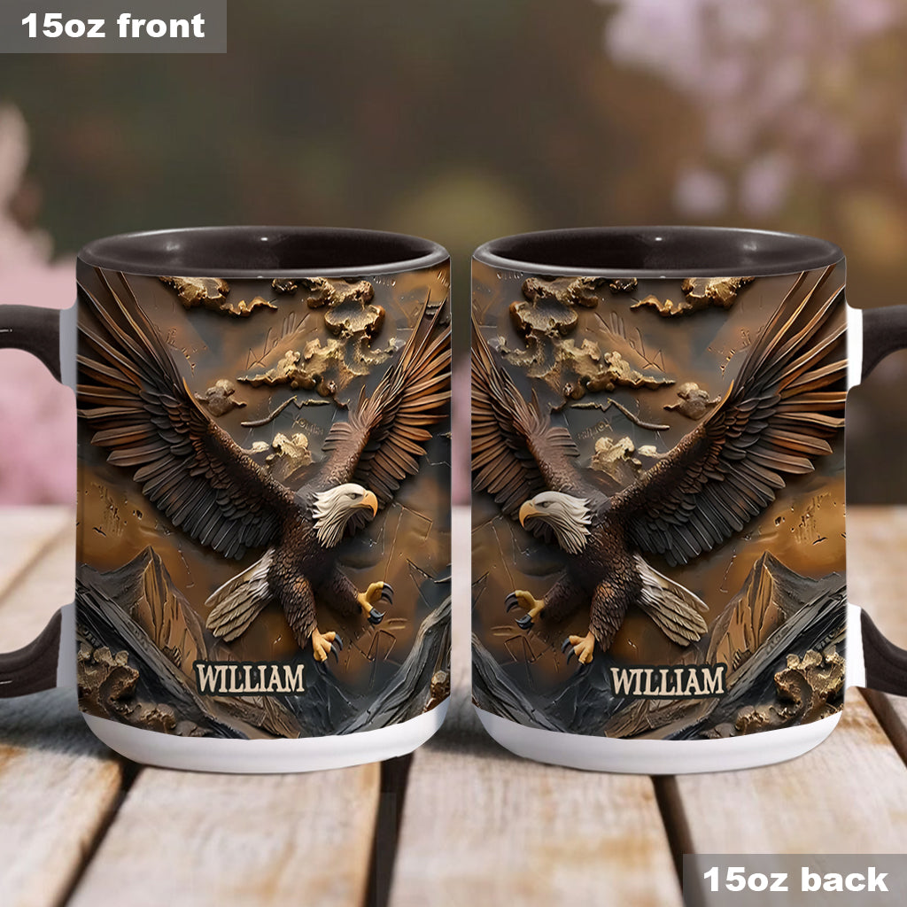 Adler - Personalisierte Tasse mit Weißkopfseeadler-Motiv