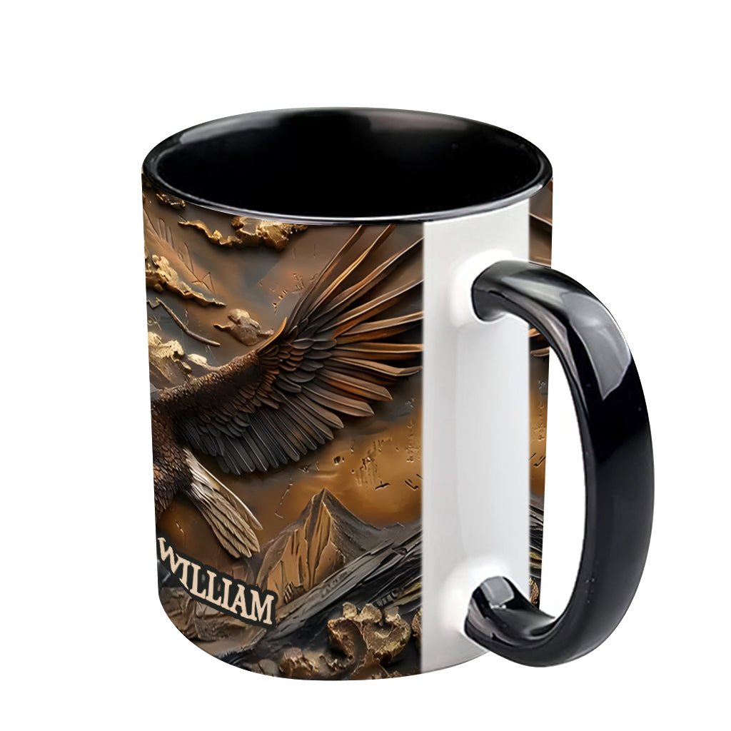 Adler - Personalisierte Tasse mit Weißkopfseeadler-Motiv