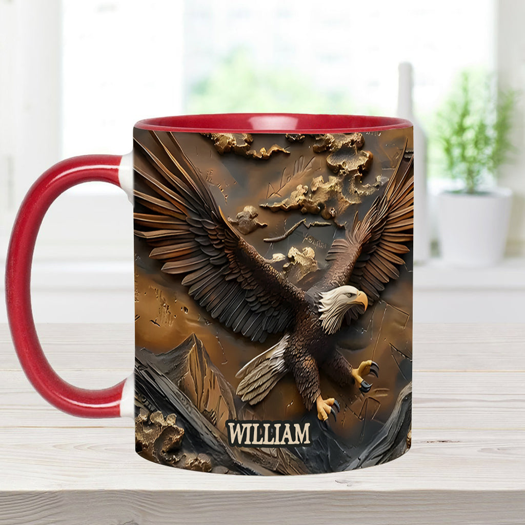 Adler - Personalisierte Tasse mit Weißkopfseeadler-Motiv