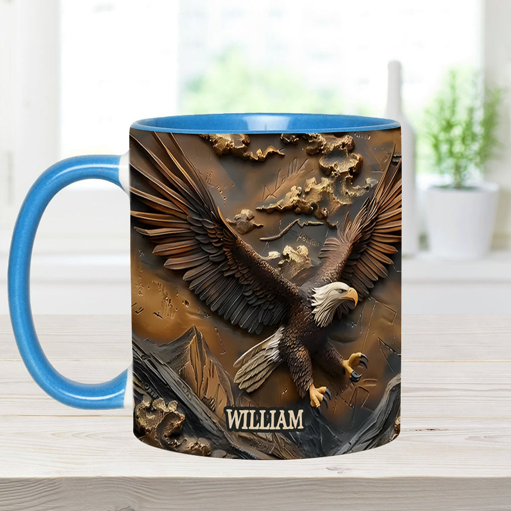Adler - Personalisierte Tasse mit Weißkopfseeadler-Motiv