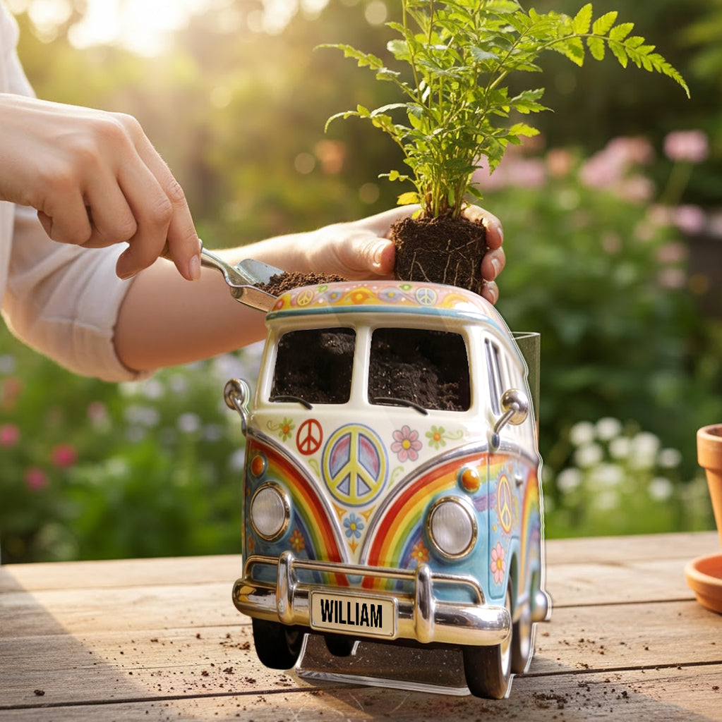 Hippie Soul - Personalized Hippie Acrylic Pot