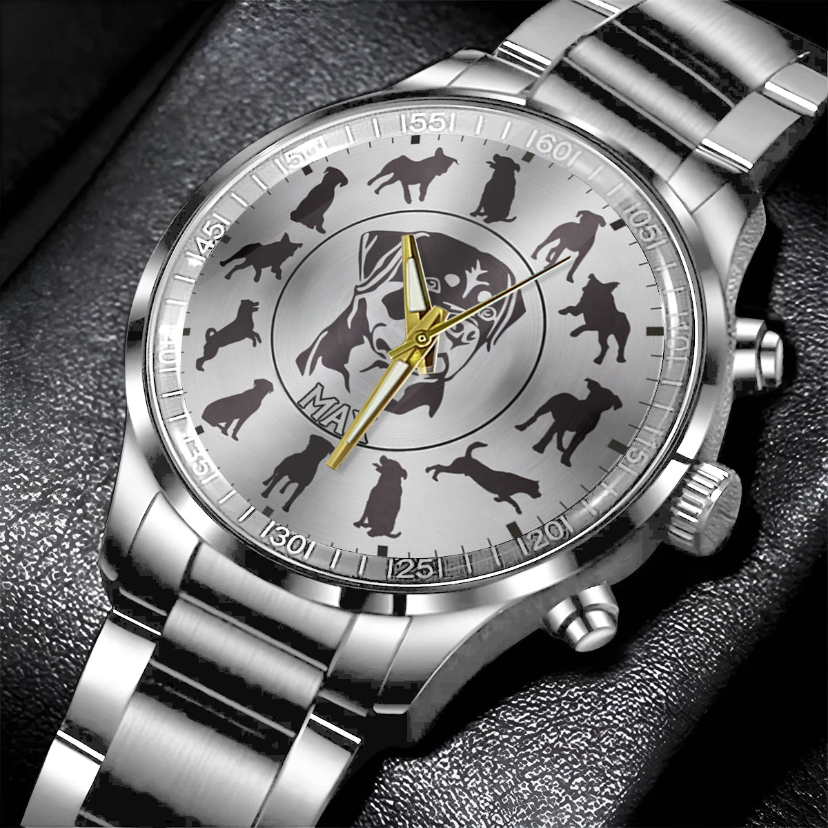 Proud Dog Dad/Dog Mom - Personalized Dog Hand Watch