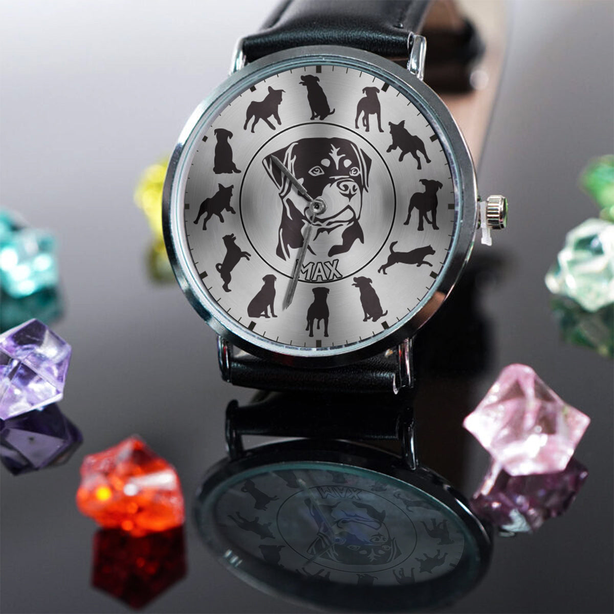 Proud Dog Dad/Dog Mom - Personalized Dog Hand Watch