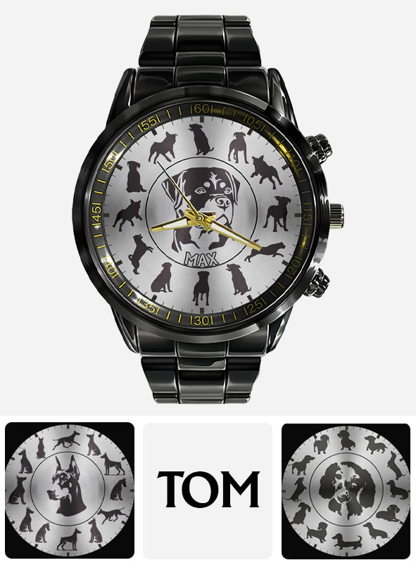 Proud Dog Dad/Dog Mom - Personalized Dog Hand Watch