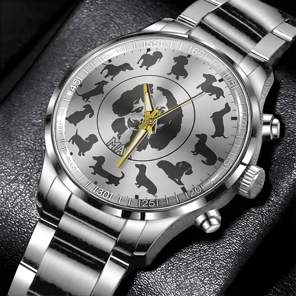 Proud Dog Dad/Dog Mom - Personalized Dog Hand Watch